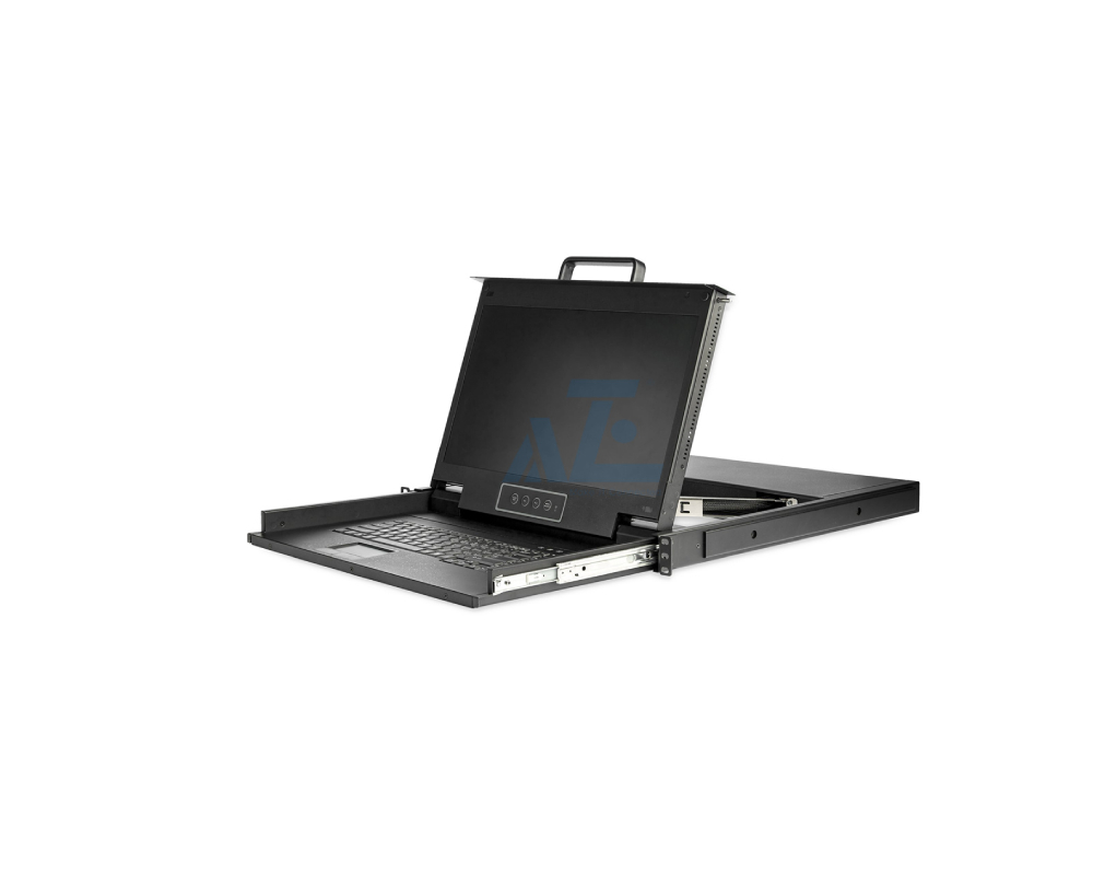 1U Rackmount 18.5inch FDH LCD KVM Console