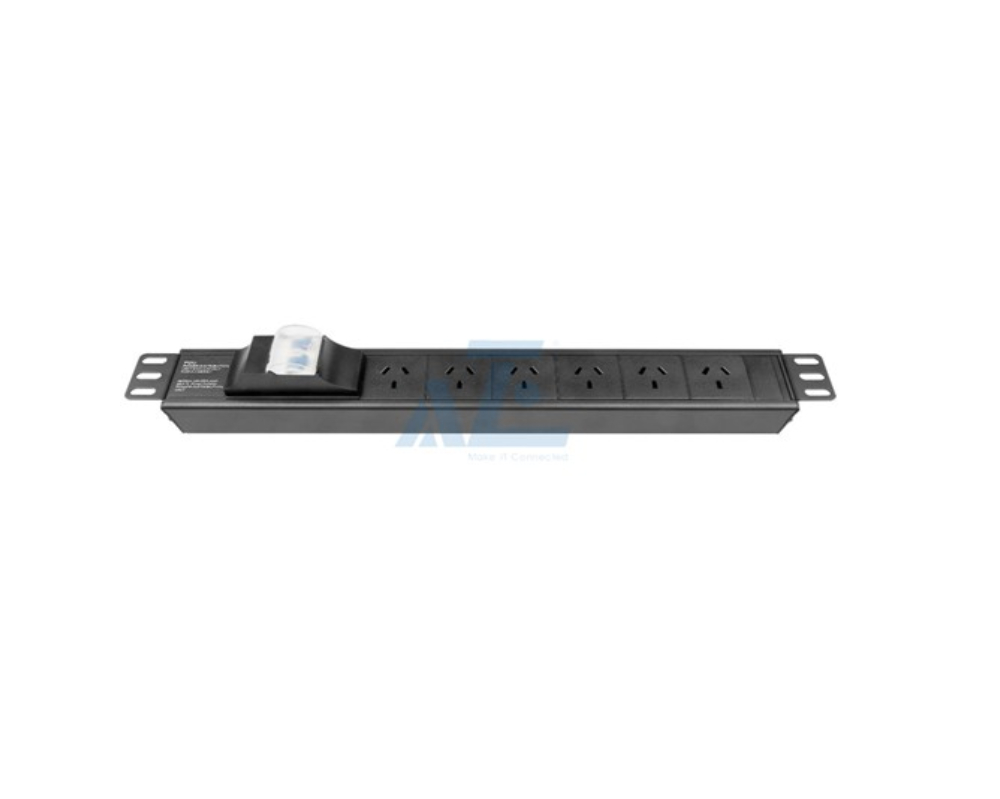 1U Basic Rack PDU with 2P circuit breaker (6) Australia Outlet