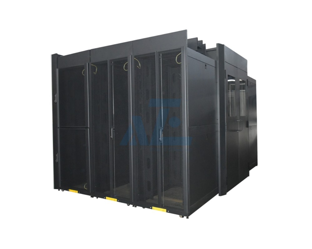 48U Server Enclosure Cold Aisle Containment Solution w/Aisle Sliding Door