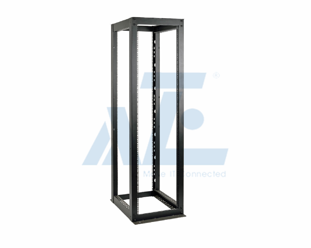 55U Heavy Duty 4 Post Open Frame Server Rack Cabinet