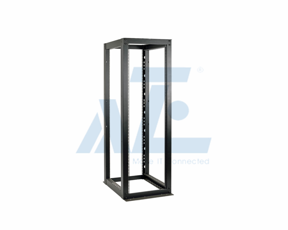 48U Heavy Duty 4 Post Open Frame Server Rack Cabinet