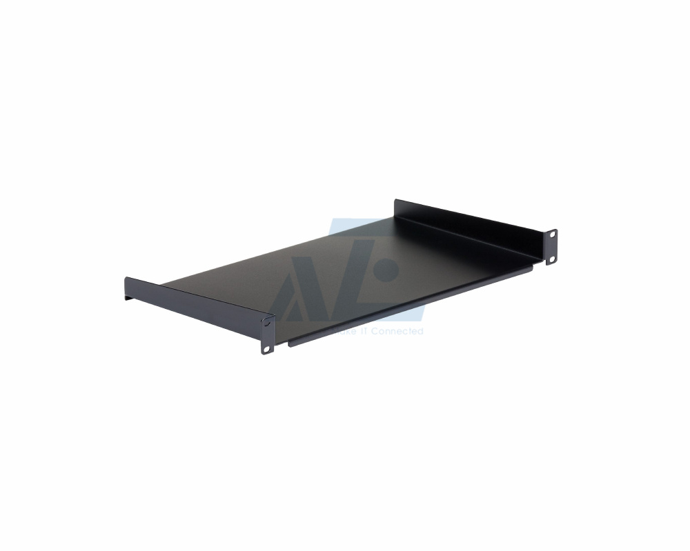 1U Universal Rack Mount 12 inch Cantilever Shelf Solid Steel