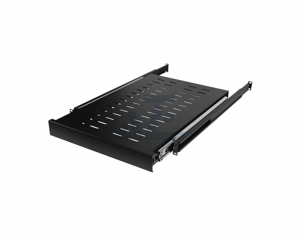 1U Heavy Duty Sliding Shelf for server rack enclosure-26 inch