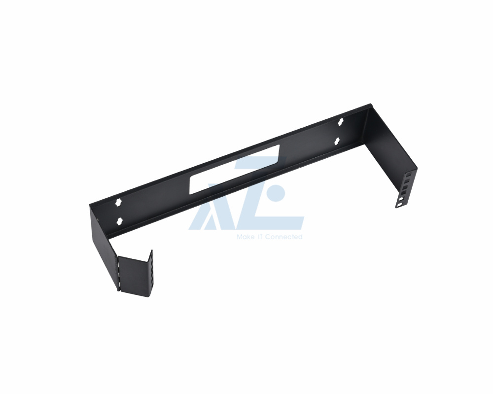 2U 19in Hinged Wall Mount Bracket for Patch Panels