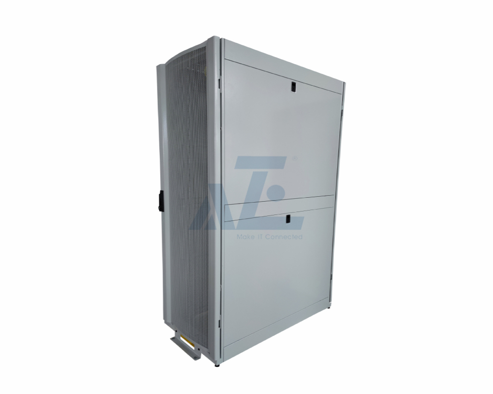 AZE Premium Data Center Server Cabinet Enclosure, 45U, White, 2124H x 750W x 1200D mm