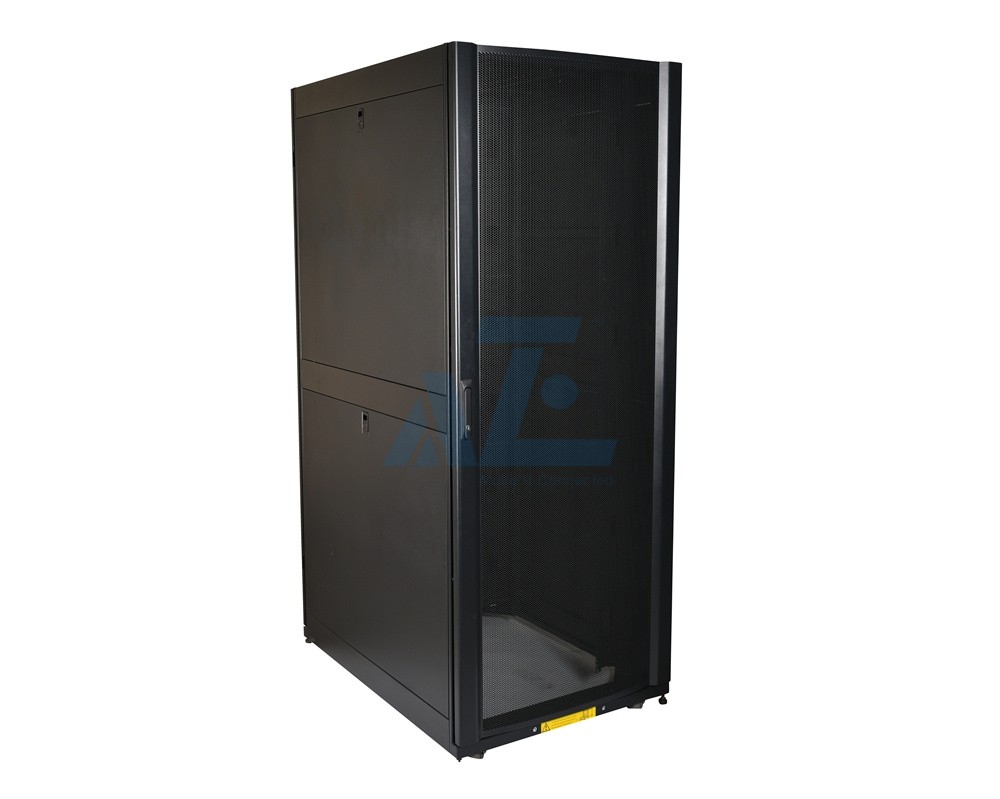 AZE Server Rack Cabinet, 52U, Black, 2436H x 750W x 1070D mm