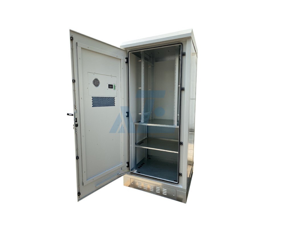 18U IP55 Integrated Outdoor Weatherproof Telecommunication Enclosures